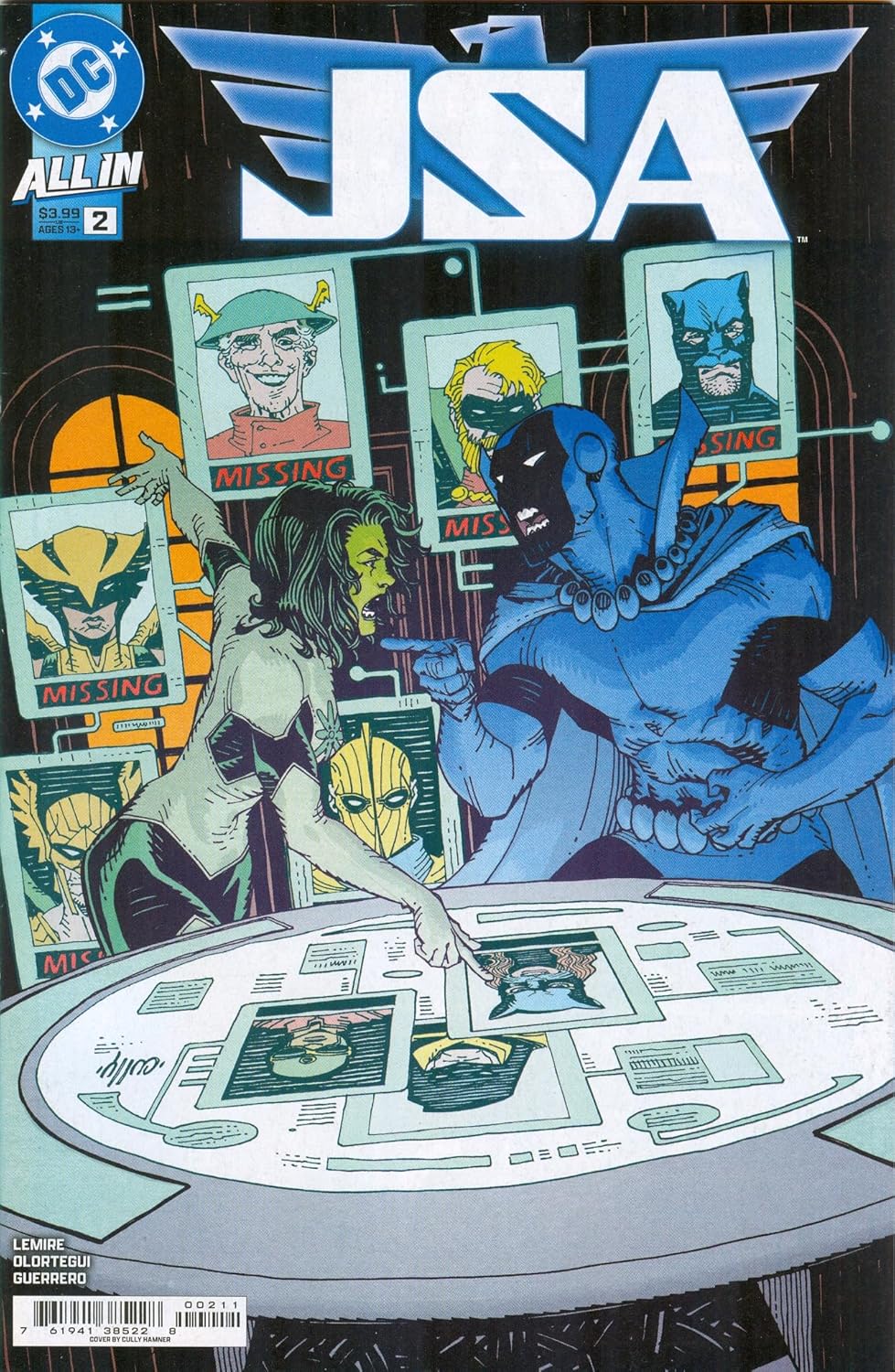 JSA #2 Feb.2025 CVR A (D.C. Comic)
JSA #2 Feb.2025 CVR A (D.C. Comic)