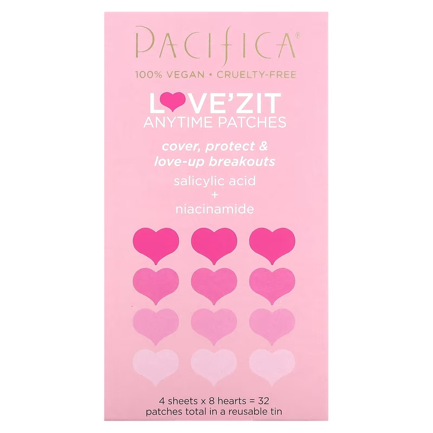 Патчи Pacifica Love'Zit Anytime Patches от прыщей
Патчи Pacifica Love'Zit Anytime Patches от прыщей