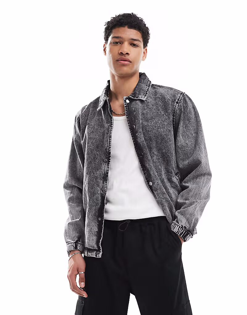 Куртка тренерского стиля Brave Soul Denim серого цвета, Серый, Куртка тренерского стиля Brave Soul Denim серого цвета
Куртка тренерского стиля Brave Soul Denim серого цвета, Серый, Куртка тренерского стиля Brave Soul Denim серого цвета