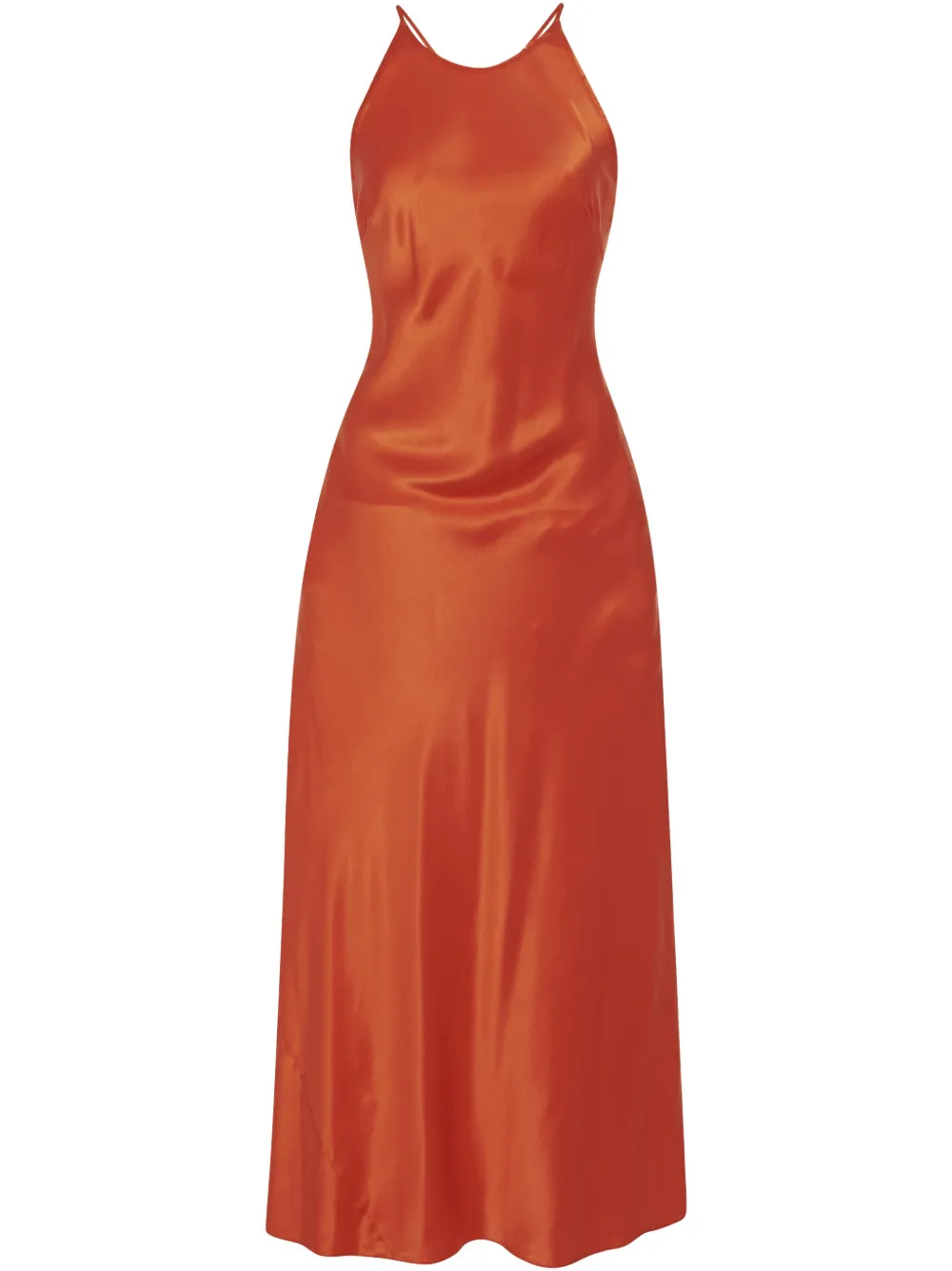 Платье-комбинация с круглым вырезом Rosetta Getty, оранжевый
Платье-комбинация с круглым вырезом Rosetta Getty, оранжевый