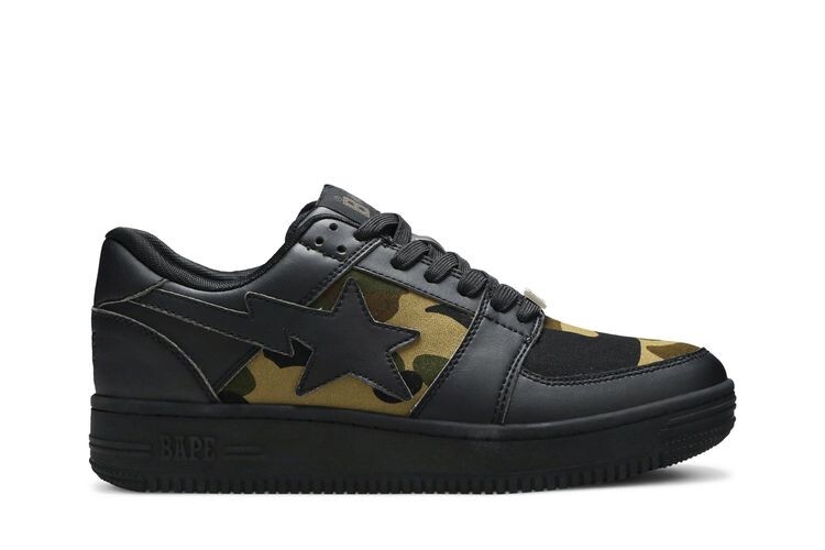 Кроссовки BAPE Bapesta Low M1 1st Camo - Black, черный
Кроссовки BAPE Bapesta Low M1 1st Camo - Black, черный
