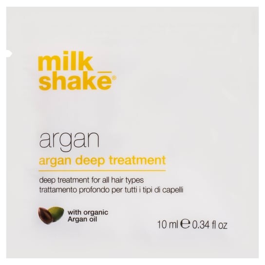 Маска для волос с маслом арганы, увлажняет и регенерирует, 10 мл Milk Shake Argan Deep Treatment
Маска для волос с маслом арганы, увлажняет и регенерирует, 10 мл Milk Shake Argan Deep Treatment