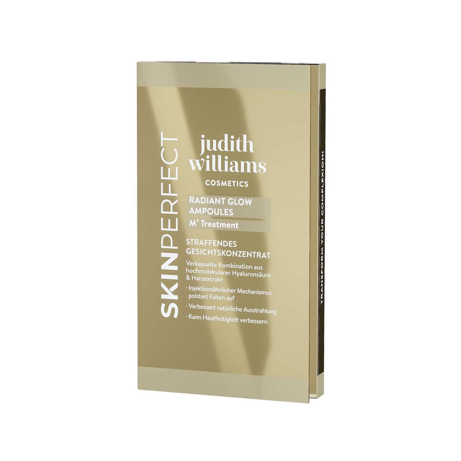 Сыворотка для лица aufpolsternde ampullenkur für glamourösen glow Judith Williams Cosmetics, объем 2 мл
Сыворотка для лица aufpolsternde ampullenkur für glamourösen glow Judith Williams Cosmetics, объем 2 мл