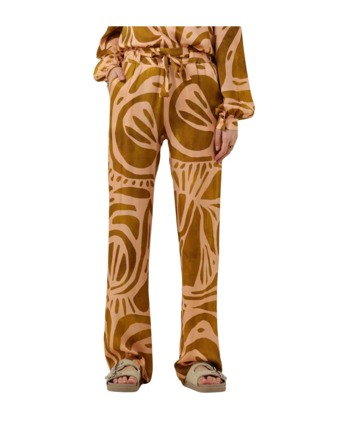 Плиссированные брюки Golden Touch Amaya Amsterdam, мультиколор 
Плиссированные брюки Golden Touch Amaya Amsterdam, мультиколор