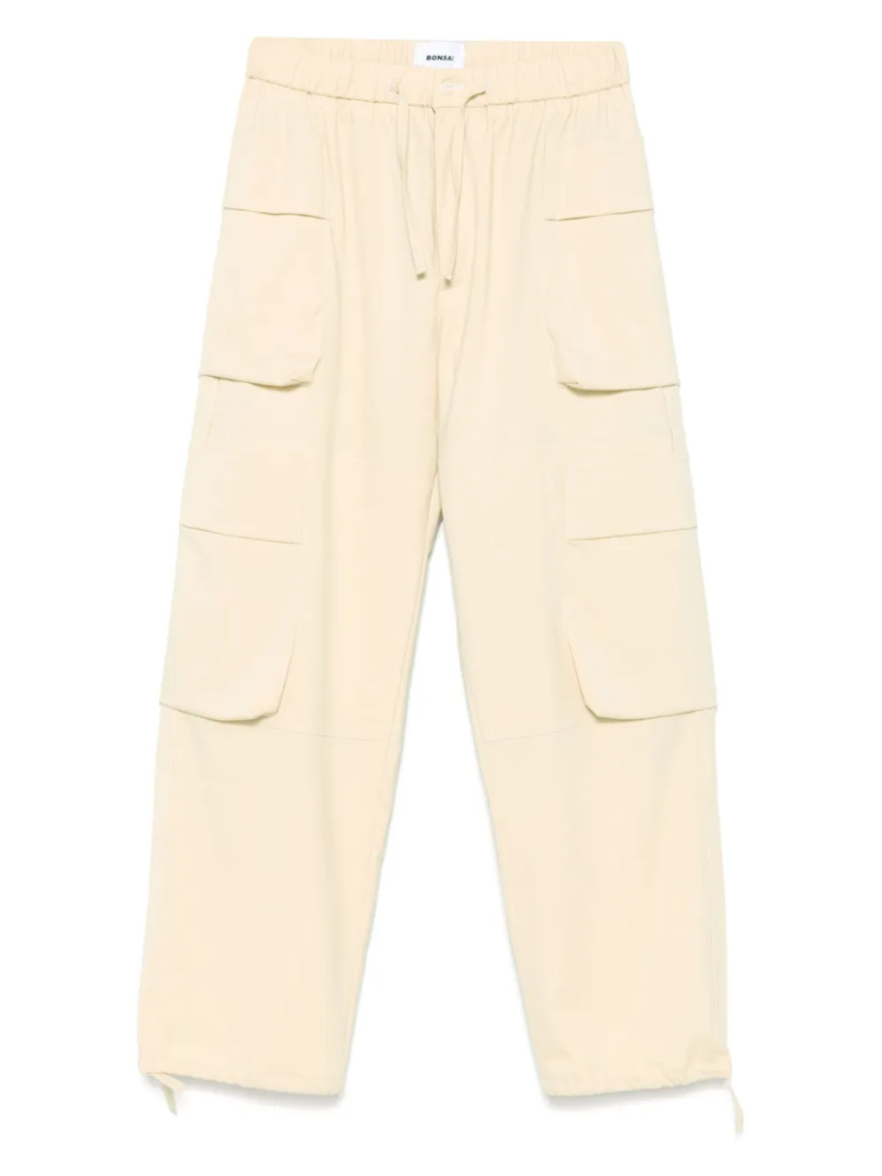 Брюки-карго с завязками на шнурке Bonsai, желтый 
Брюки-карго с завязками на шнурке Bonsai, желтый