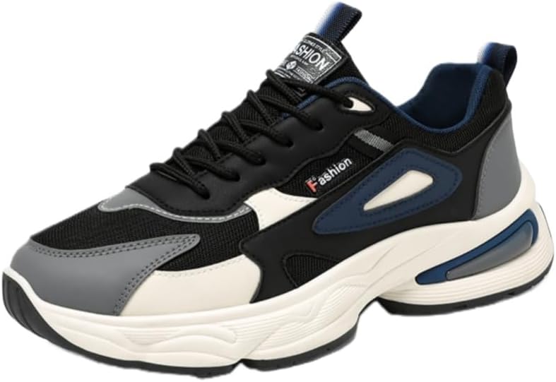 Мужские модные спортивные кроссовки Fusecottc с защитой от столкновений - дышащие и удобные, противоскользящие и прочные, для использования на улице, черный
Мужские модные спортивные кроссовки Fusecottc с защитой от столкновений - дышащие и удобные, противоскользящие и прочные, для использования на улице, черный