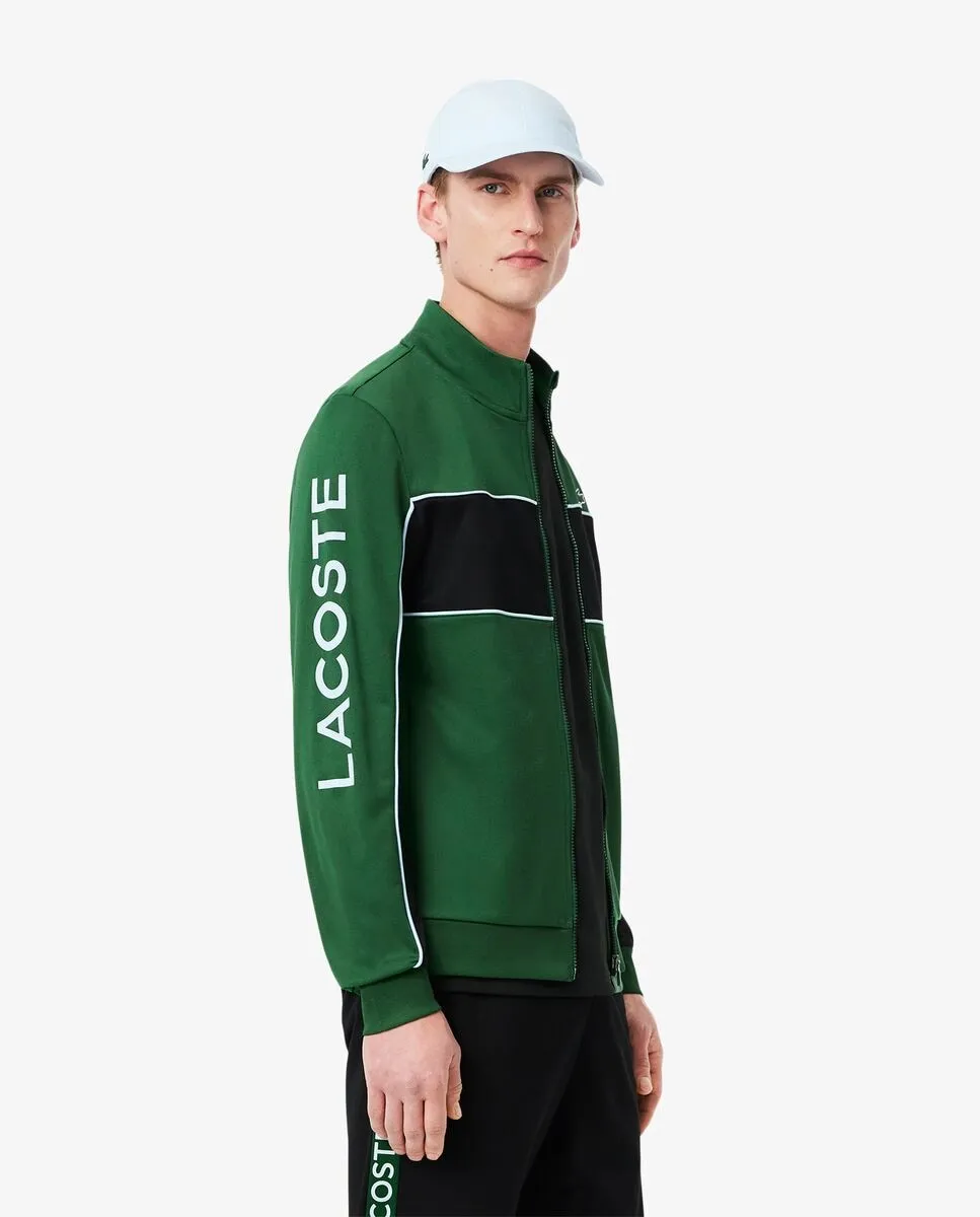 Мужская спортивная толстовка с застежкой-молнией и фирменным принтом Lacoste, зеленый
Мужская спортивная толстовка с застежкой-молнией и фирменным принтом Lacoste, зеленый