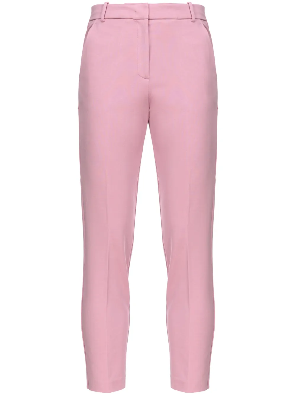 Зауженные брюки со складками PINKO, розовый
Зауженные брюки со складками PINKO, розовый