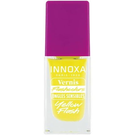 Флуоресцентный желтый лак для ногтей Flash 8 мл для чувствительных ногтей Innoxa
Флуоресцентный желтый лак для ногтей Flash 8 мл для чувствительных ногтей Innoxa