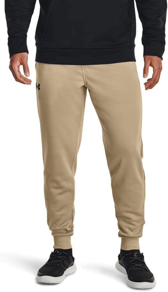 Мужские флисовые спортивные брюки Under Armour, (299) City Khaki/Black
Мужские флисовые спортивные брюки Under Armour, (299) City Khaki/Black
