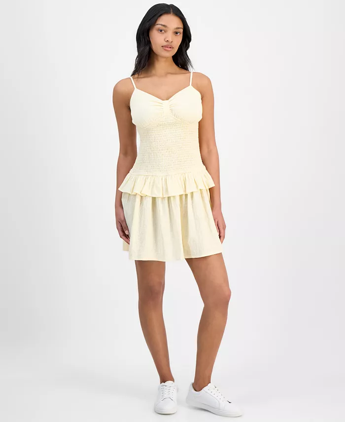 Женское мини-платье из хлопка в клетку «гингем» с оборками And Now This, зеленый
Женское мини-платье из хлопка в клетку «гингем» с оборками And Now This, зеленый