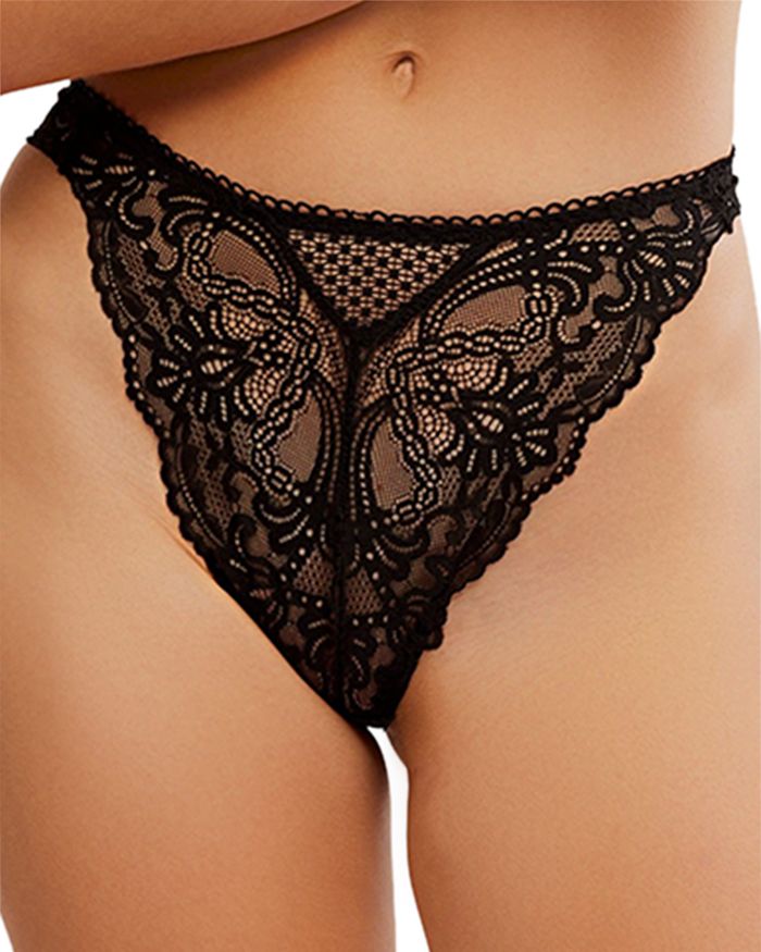 Трусики-стринги "Lace Lover" Free People, черный
Трусики-стринги "Lace Lover" Free People, черный