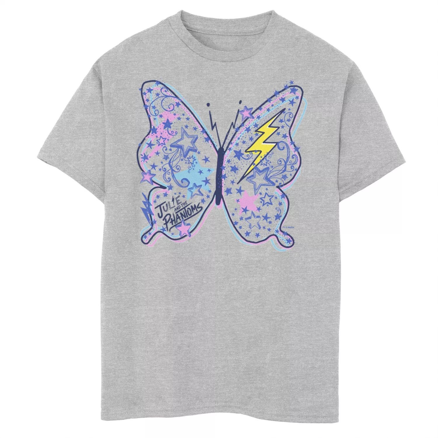 Футболка с рисунком бабочки «Джули и фантомы» для мальчиков 8–20 лет Licensed Character
Футболка с рисунком бабочки «Джули и фантомы» для мальчиков 8–20 лет Licensed Character