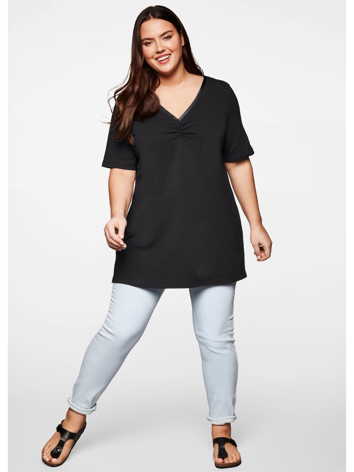 Футболка sheego, черный
Футболка sheego, черный