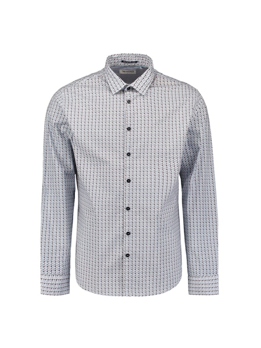 Рубашка на пуговицах классического кроя No Excess, marine blue/Light blue
Рубашка на пуговицах классического кроя No Excess, marine blue/Light blue