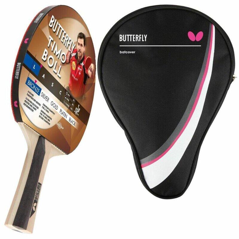 Ракетка для настольного тенниса Butterfly 1x Timo Boll Bronze 85011 + чехол для привода
Ракетка для настольного тенниса Butterfly 1x Timo Boll Bronze 85011 + чехол для привода