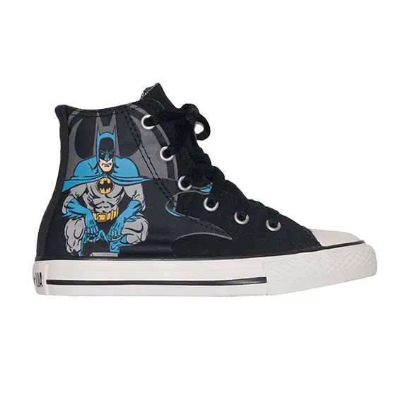 Кроссовки Converse DC Comics x Chuck Taylor All Star Hi GS 'Batman vs. Joker', черный
Кроссовки Converse DC Comics x Chuck Taylor All Star Hi GS 'Batman vs. Joker', черный