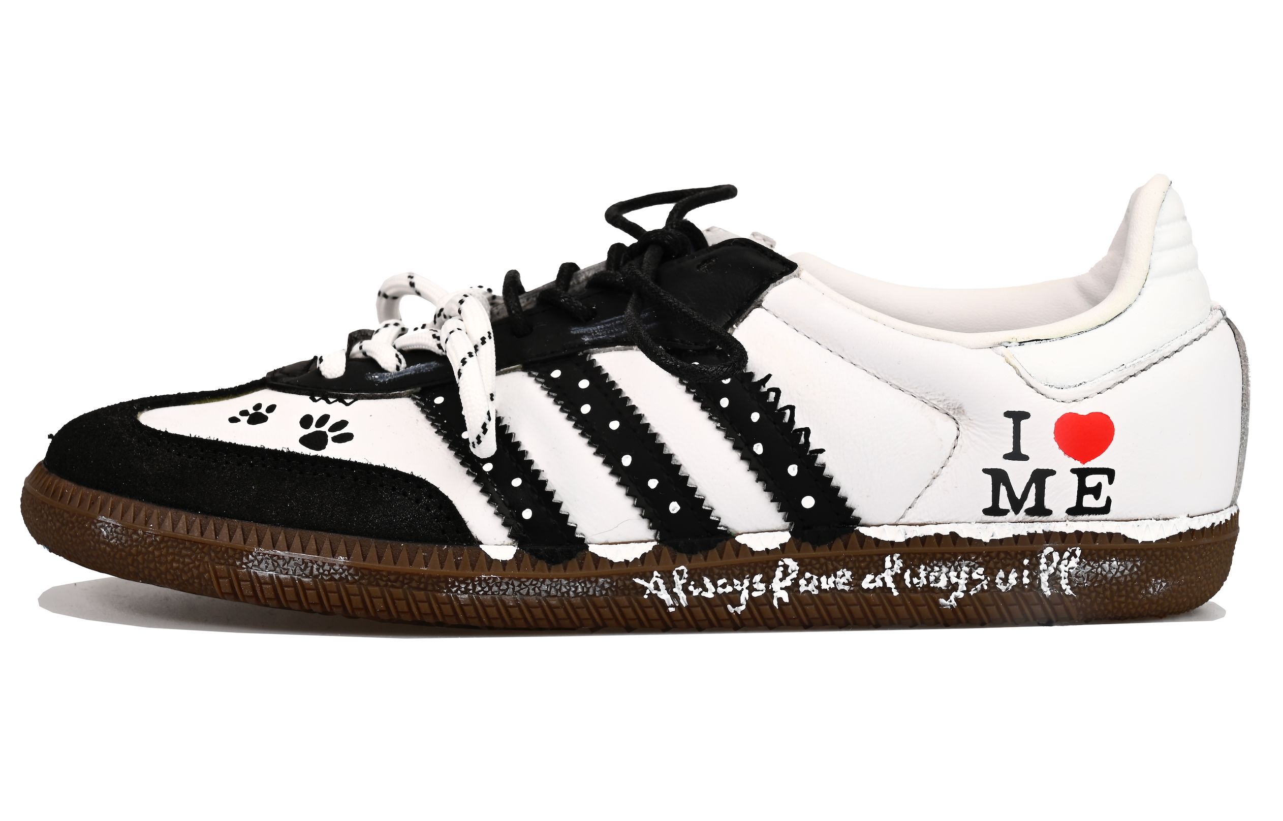 Adidas Originals Самба ОГ Я Люблю Себя, Влад Износостойкие Низкие Армейские Тренировочные Кроссовки Германии Унисекс Черно-Белые, цвет Black White
Adidas Originals Самба ОГ Я Люблю Себя, Влад Износостойкие Низкие Армейские Тренировочные Кроссовки Германии Унисекс Черно-Белые, цвет Black White