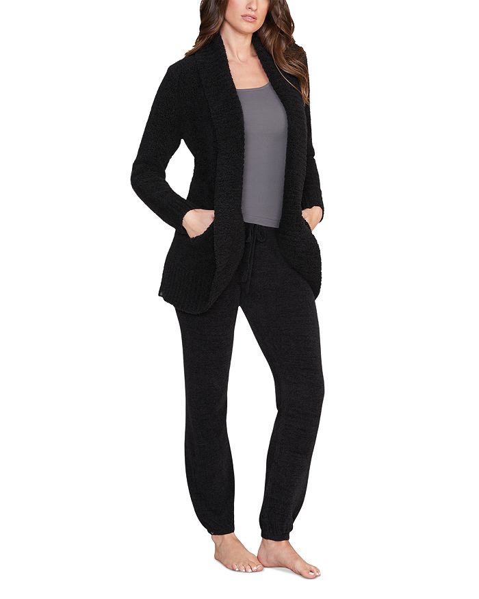 Кардиган-шаль CozyChic из синели BAREFOOT DREAMS, черный
Кардиган-шаль CozyChic из синели BAREFOOT DREAMS, черный