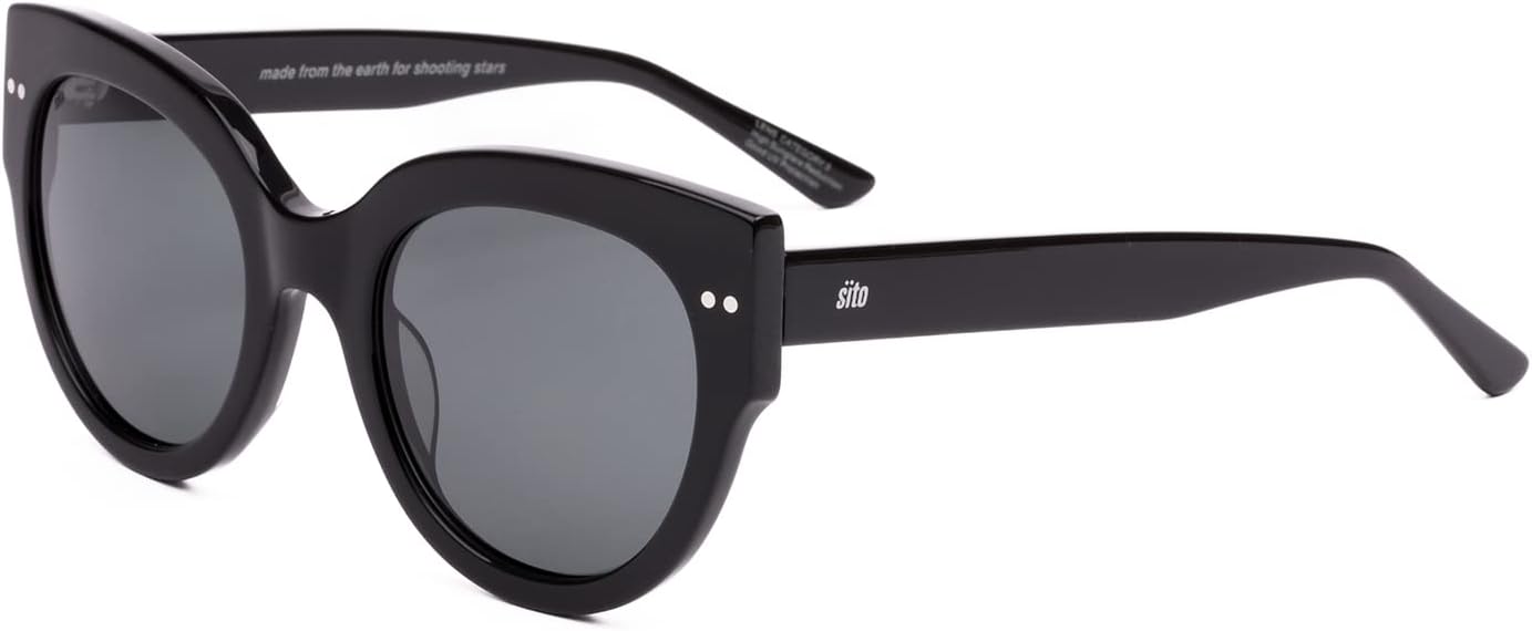 Солнцезащитные очки SITO SHADES Good Life, женские круглые, поляризованные/неполяризованные, дизайнерские, в стиле ретро, для фестивалей и концертов, защита от УФ-излучения 100%, Black
Солнцезащитные очки SITO SHADES Good Life, женские круглые, поляризованные/неполяризованные, дизайнерские, в стиле ретро, для фестивалей и концертов, защита от УФ-излучения 100%, Black