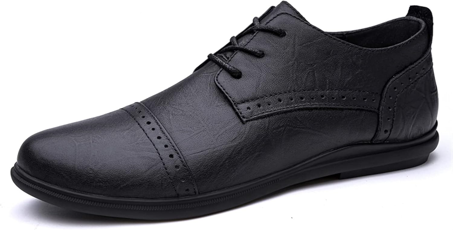 Классические мужские туфли на шнуровке, с круглым носком, дерби, кожаные, с противоскользящим покрытием, низкие, нескользящие, для выпускного вечера Zuzala, черный
Классические мужские туфли на шнуровке, с круглым носком, дерби, кожаные, с противоскользящим покрытием, низкие, нескользящие, для выпускного вечера Zuzala, черный