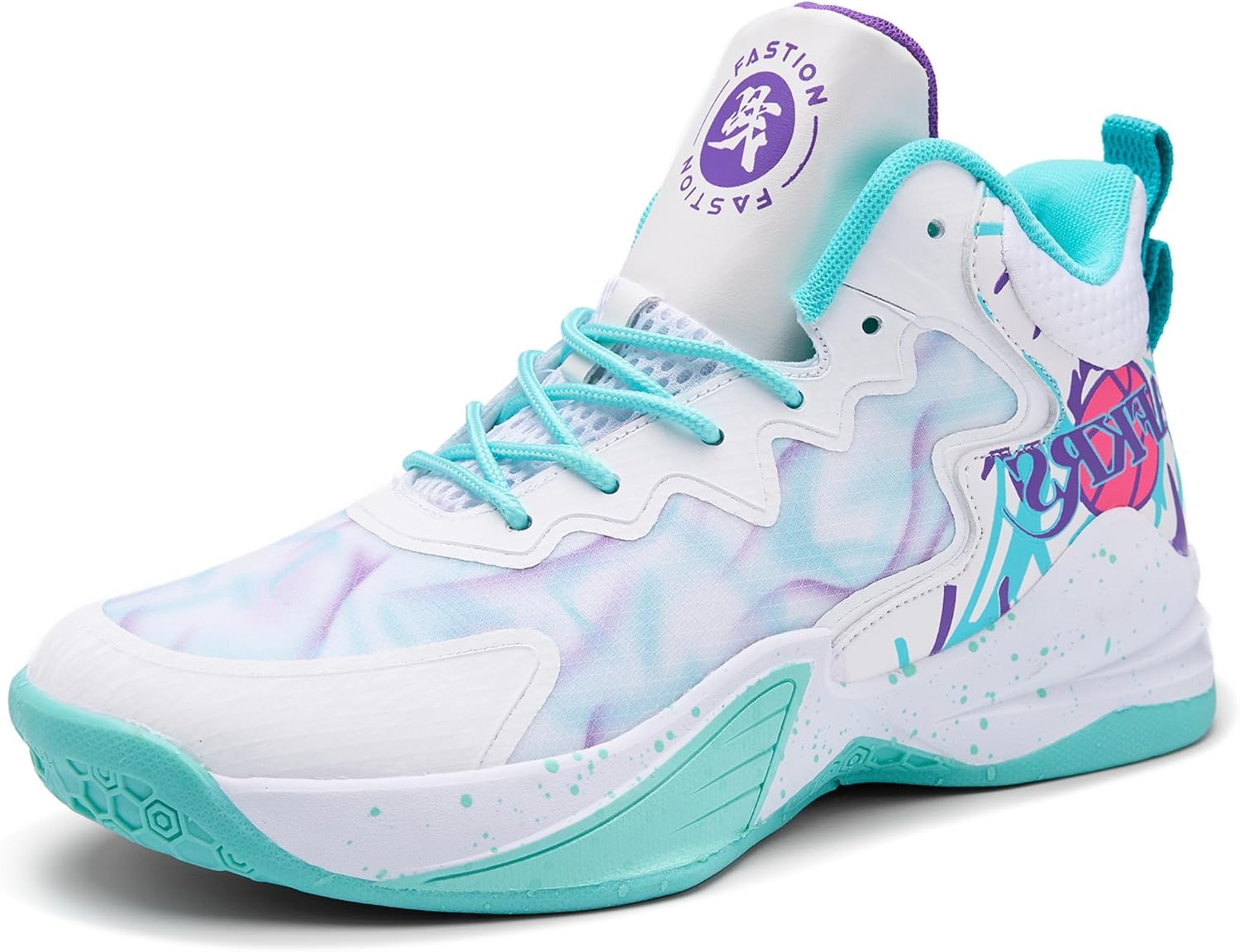 Мужские баскетбольные кроссовки, легкие и дышащие, с тренировочной подошвой из противоскользящей резины, подходят для спорта в помещении и на улице Kniaiwx, белый/зеленый
Мужские баскетбольные кроссовки, легкие и дышащие, с тренировочной подошвой из противоскользящей резины, подходят для спорта в помещении и на улице Kniaiwx, белый/зеленый