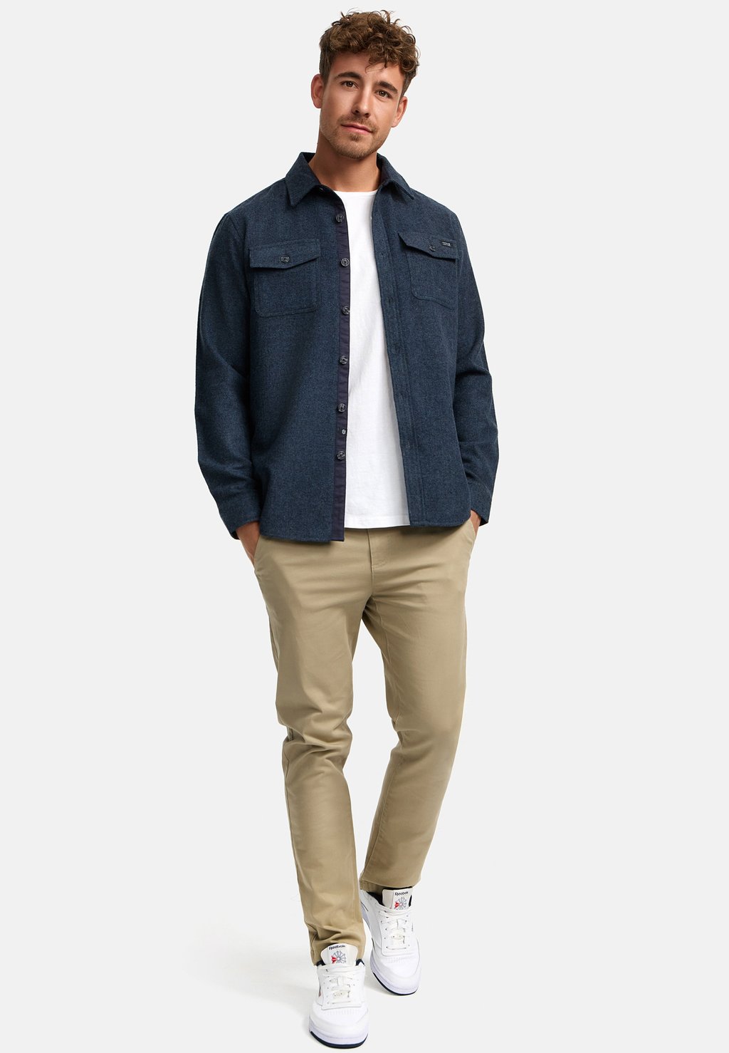 Рубашка LANGARM INDICODE JEANS, синий
Рубашка LANGARM INDICODE JEANS, синий