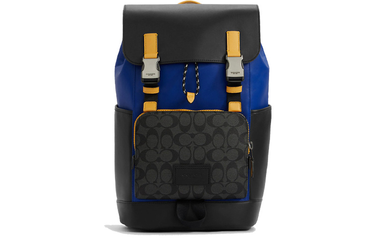 COACH Рюкзак Track Canvas с кожаной спинкой, большой, мужской, черный и синий
COACH Рюкзак Track Canvas с кожаной спинкой, большой, мужской, черный и синий