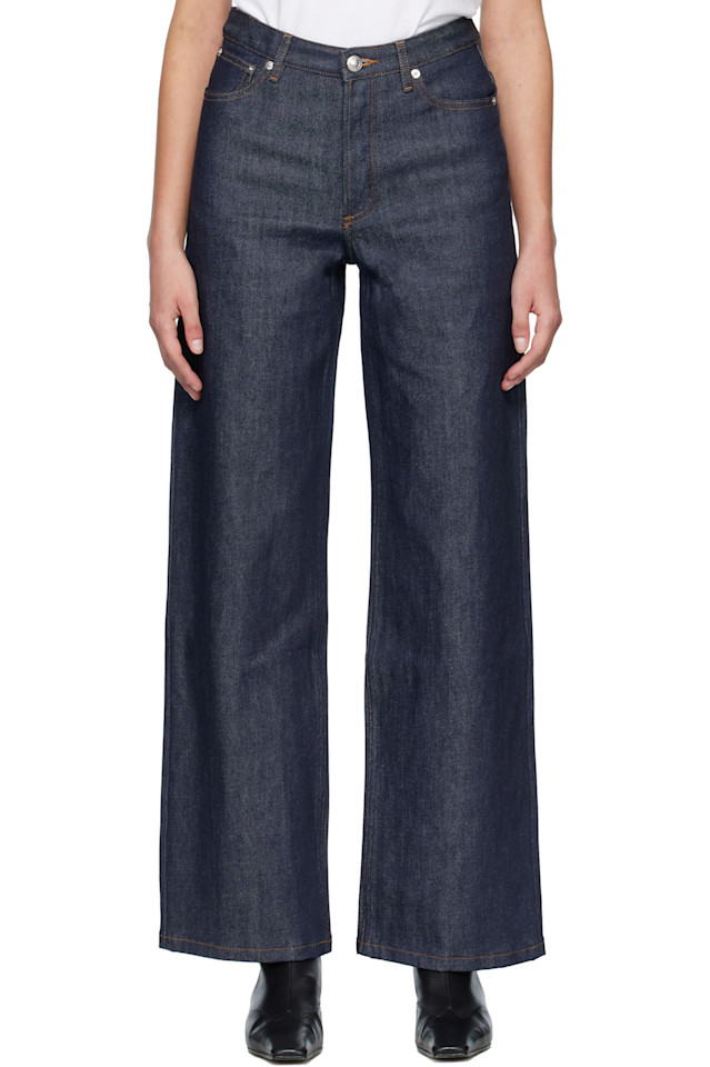 A.P.C. Темно-Синие джинсы Элизабет
A.P.C. Темно-Синие джинсы Элизабет