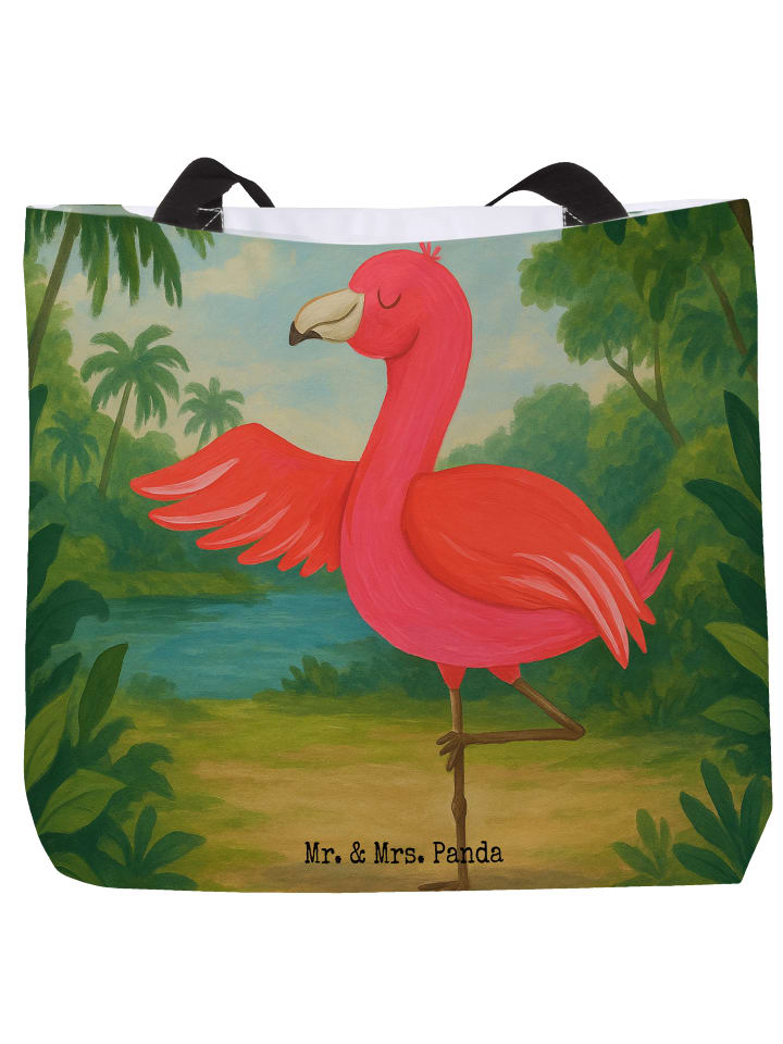 Сумка-шоппер Flamingo Yoga без слогана, белого цвета Mr. & Mrs. Panda
Сумка-шоппер Flamingo Yoga без слогана, белого цвета Mr. & Mrs. Panda