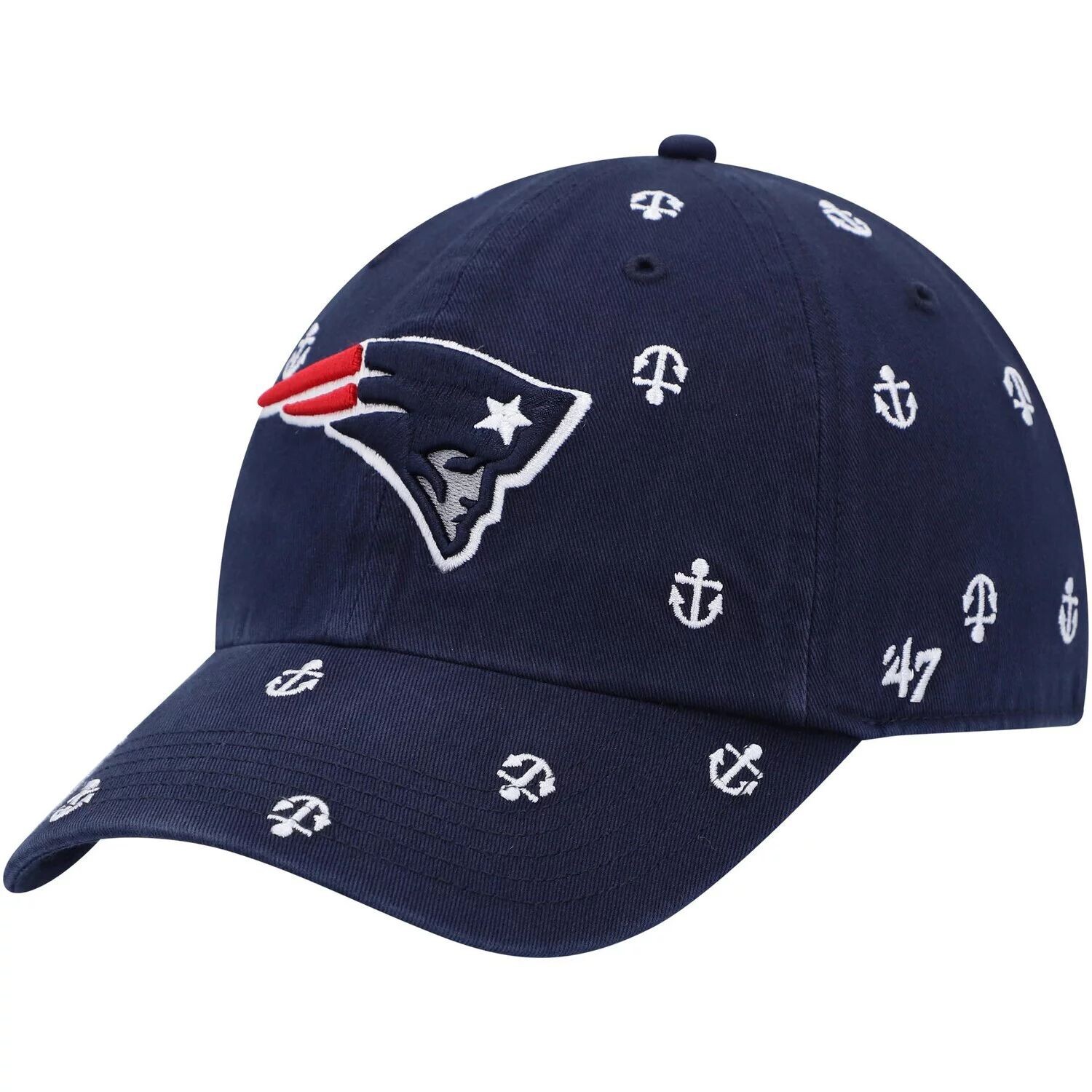 Женская регулируемая шляпа темно-синего цвета 47 New England Patriots Team Confetti Clean Up
Женская регулируемая шляпа темно-синего цвета 47 New England Patriots Team Confetti Clean Up