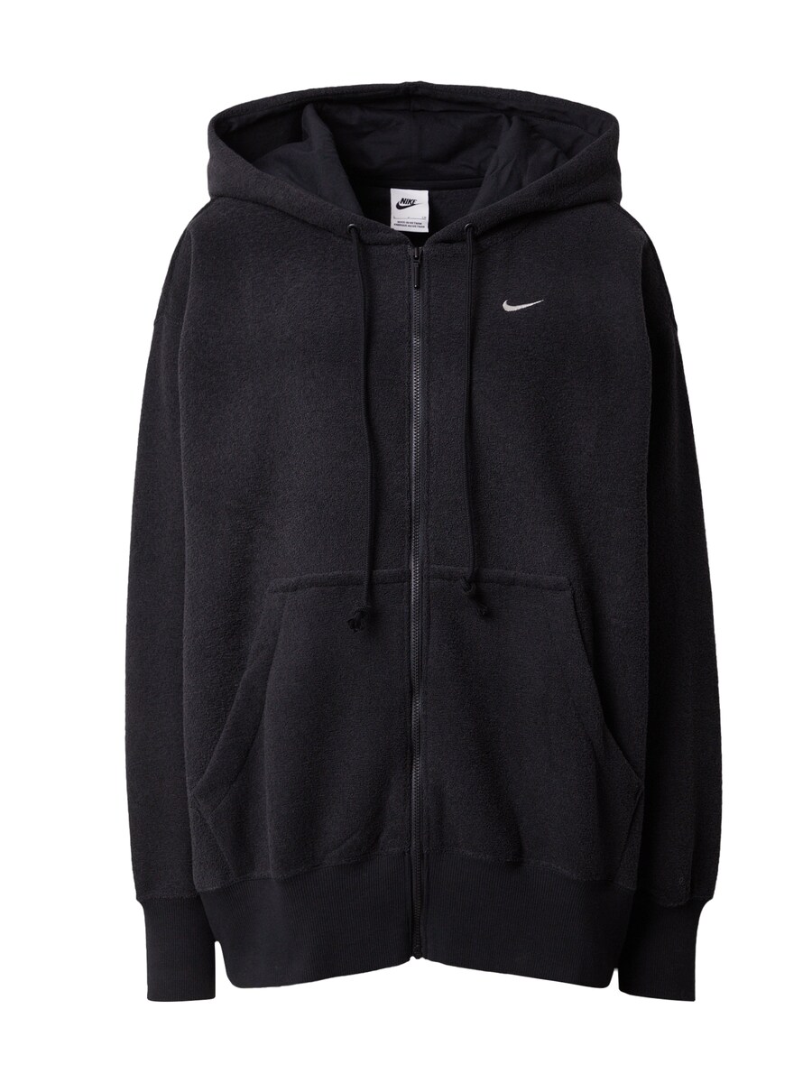 Толстовка с капюшоном на молнии Nike Sportswear Zip-Up Hoodie Phoenix, черный 
Толстовка с капюшоном на молнии Nike Sportswear Zip-Up Hoodie Phoenix, черный