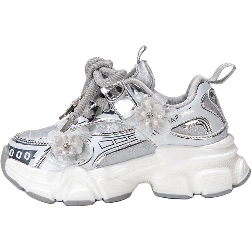Детские уличные кроссовки DAPHNE KIDS, серебро
Детские уличные кроссовки DAPHNE KIDS, серебро
