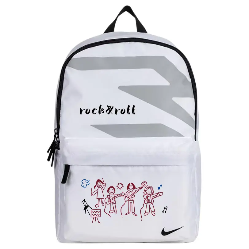 Nike Полиэстеровый рюкзак Regular Unisex White & Black & Gray
Nike Полиэстеровый рюкзак Regular Unisex White & Black & Gray