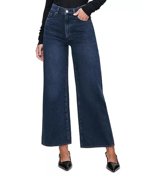 Джинсы Hepburn с высокой посадкой, широкими штанинами и длиной до щиколотки, цвет Crater Lake Dl1961, синий
Джинсы Hepburn с высокой посадкой, широкими штанинами и длиной до щиколотки, цвет Crater Lake Dl1961, синий