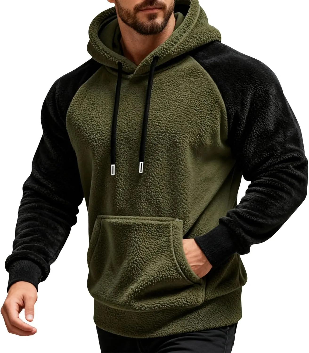 Мужская флисовая толстовка с капюшоном, лонгслив, теплый пуловер
Мужская флисовая толстовка с капюшоном, лонгслив, теплый пуловер