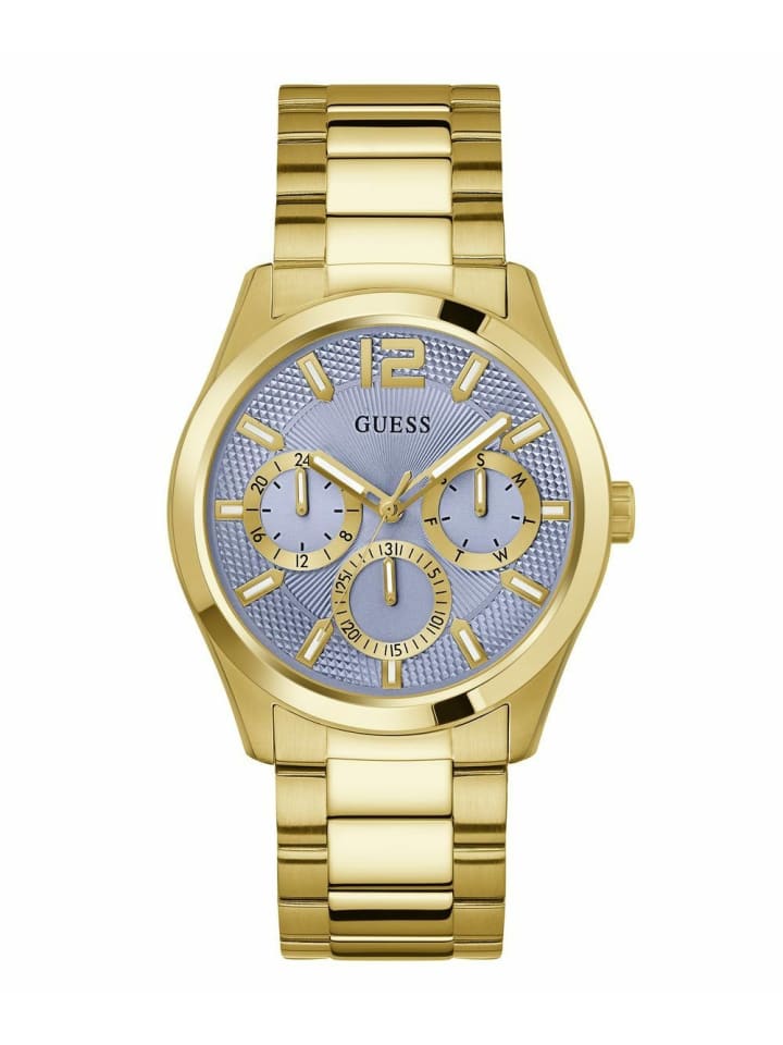 Guess Мужские аналоговые часы в золотом исполнении
Guess Мужские аналоговые часы в золотом исполнении