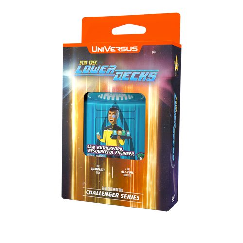 Карточная игра Universus: Star Trek: Lower Decks – Challenger Series – Sam Rutherford
Карточная игра Universus: Star Trek: Lower Decks – Challenger Series – Sam Rutherford