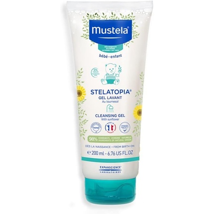 Очищающий гель Stelatopia 200 мл Mustela
Очищающий гель Stelatopia 200 мл Mustela