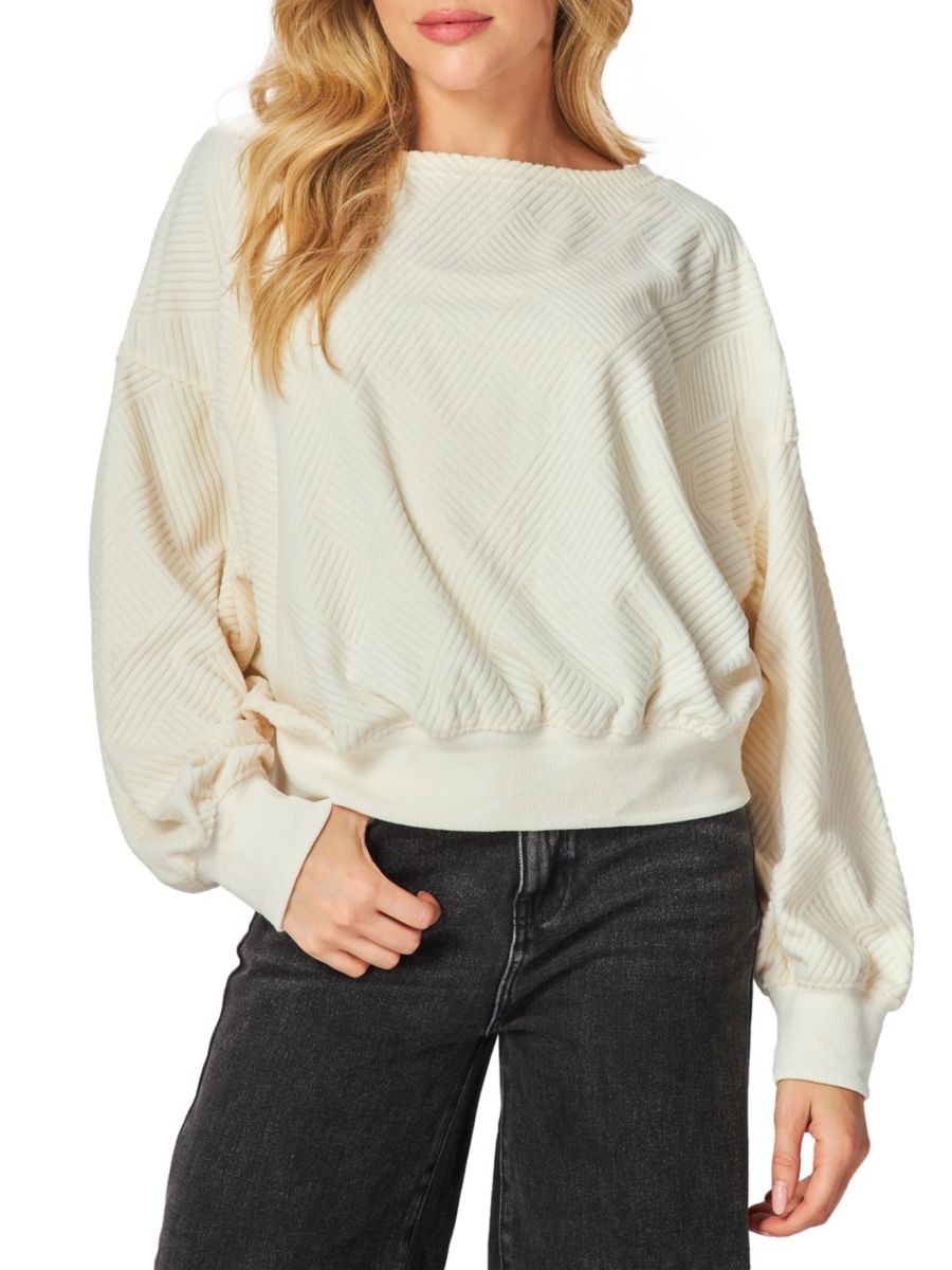 Толстовка с открытыми плечами и картой города BLUEGREY, слоновая кость
Толстовка с открытыми плечами и картой города BLUEGREY, слоновая кость