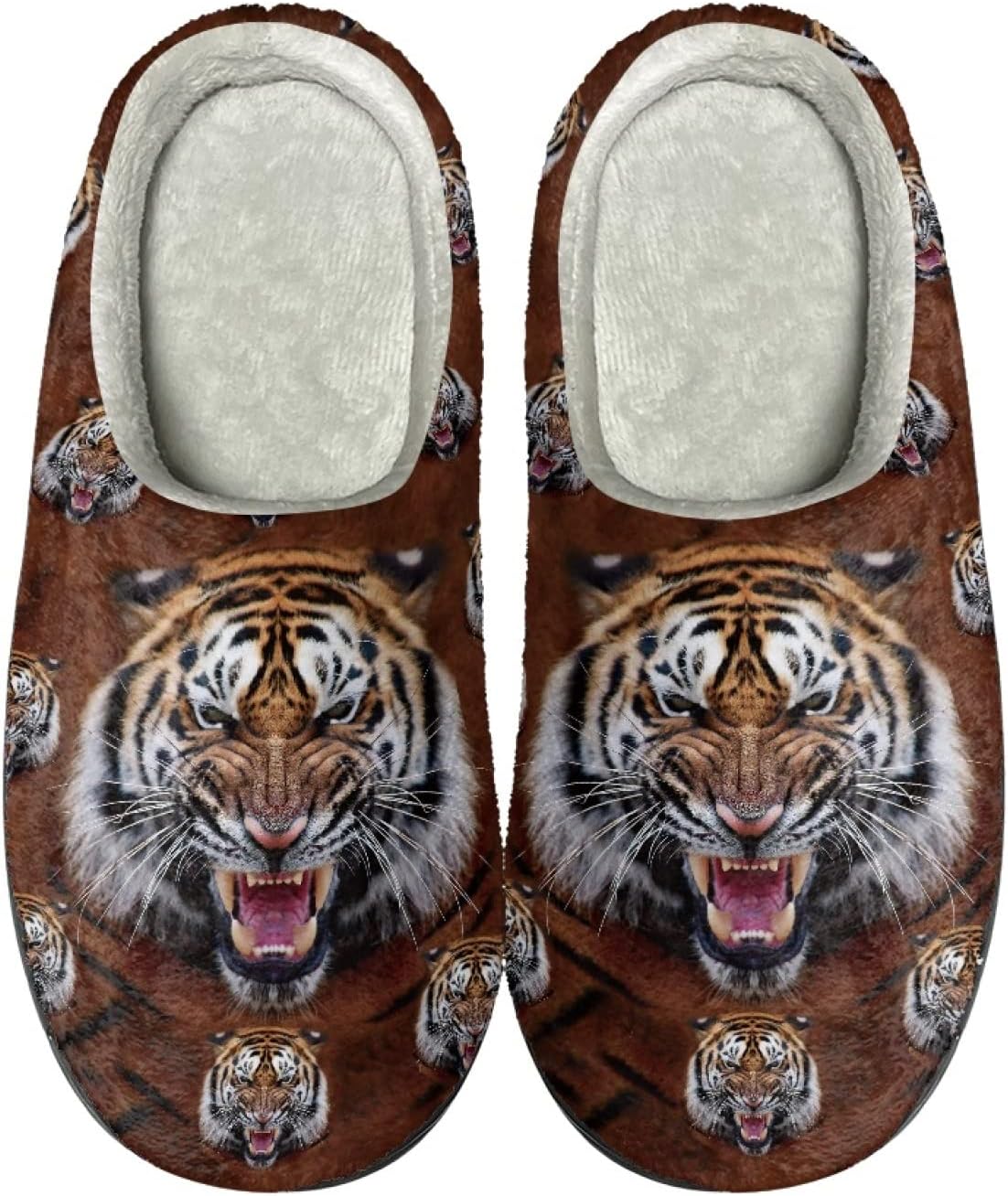 Теплые тапочки Xoenoiee для мужчин и женщин, мягкие удобные домашние тапочки, легкие, слипоны, пушистые для спальни и дома, Tiger
Теплые тапочки Xoenoiee для мужчин и женщин, мягкие удобные домашние тапочки, легкие, слипоны, пушистые для спальни и дома, Tiger