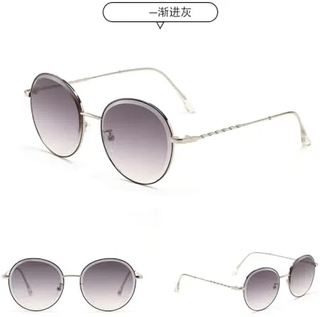 Круглые солнцезащитные очки большого размера для мужчин, с градиентным переходом цвета, для женщин, в металлической оправе, стильные очки MTZJH, Tea Pink
Круглые солнцезащитные очки большого размера для мужчин, с градиентным переходом цвета, для женщин, в металлической оправе, стильные очки MTZJH, Tea Pink