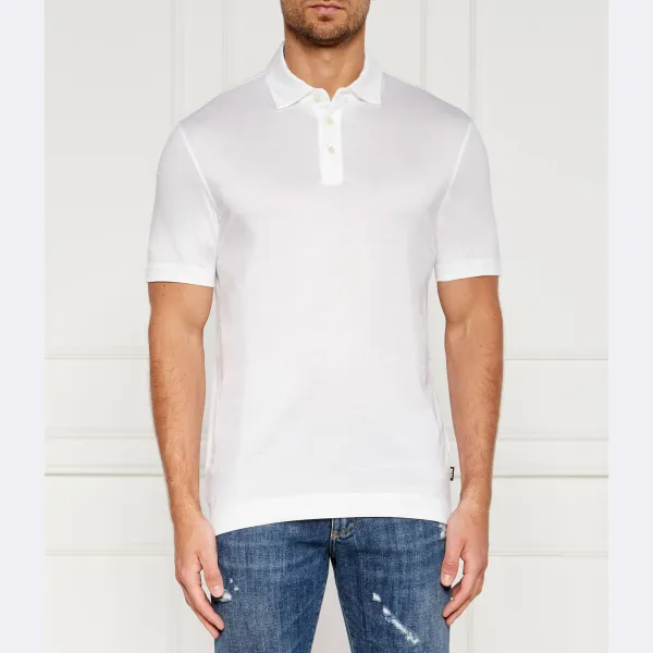 Рубашка-Поло Press 50 стандартного кроя Boss, белый
Рубашка-Поло Press 50 стандартного кроя Boss, белый