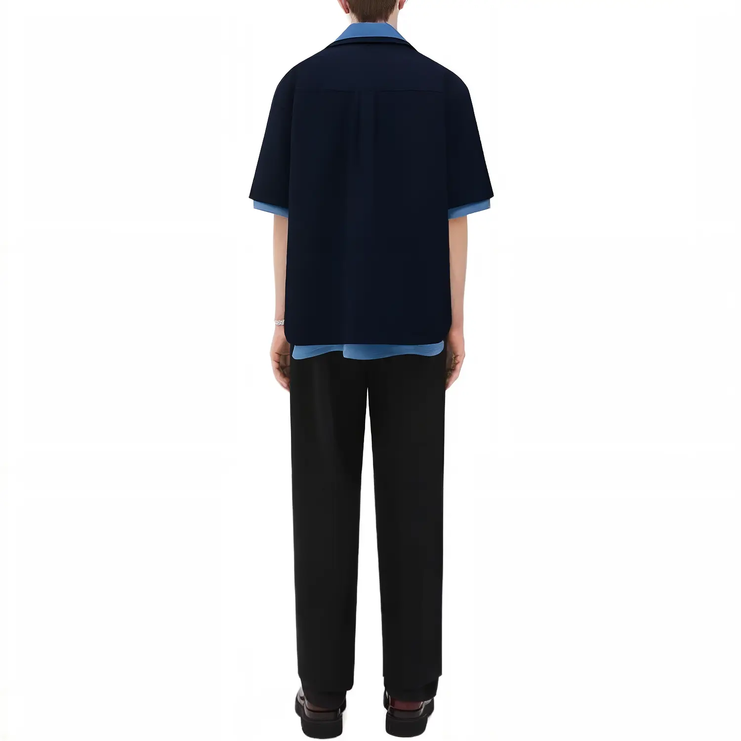 Рубашка мужская темно-синяя Bottega Veneta, темно-синий
Рубашка мужская темно-синяя Bottega Veneta, темно-синий