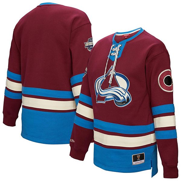 Женский свитшот Colorado Avalanche Heritage с завязками Mitchell & Ness
Женский свитшот Colorado Avalanche Heritage с завязками Mitchell & Ness