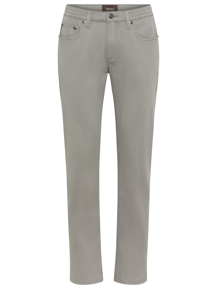Брюки с пятью карманами серого цвета Man's World
Брюки с пятью карманами серого цвета Man's World