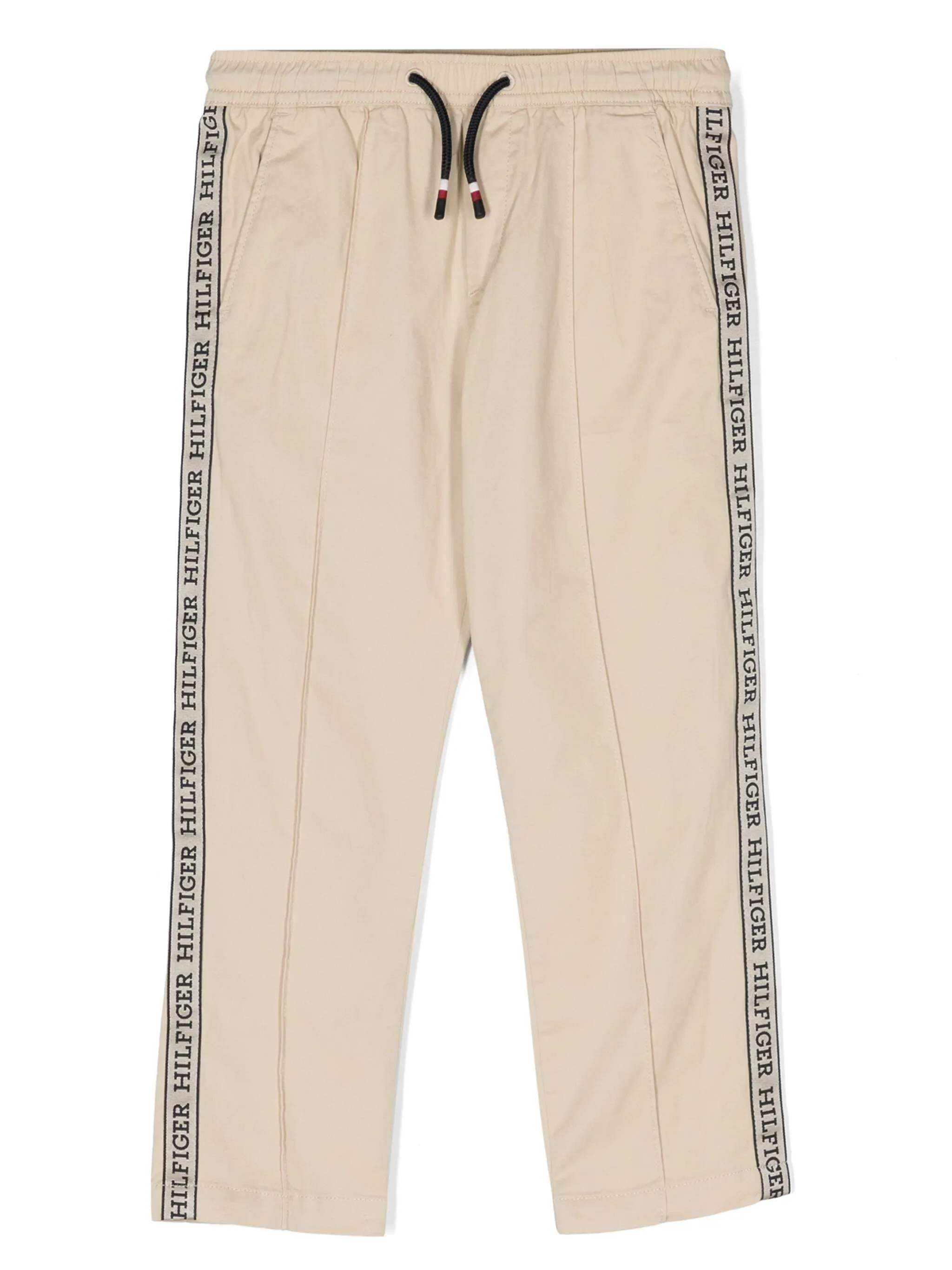 Брюки с кулиской и логотипом Tommy Hilfiger Junior, бежевый
Брюки с кулиской и логотипом Tommy Hilfiger Junior, бежевый