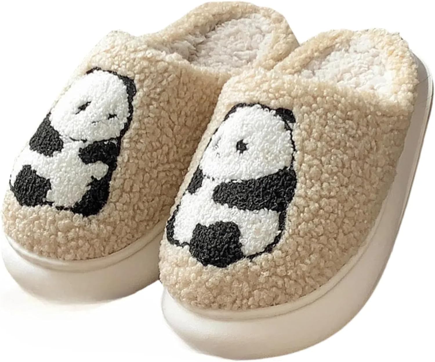 Милые тапочки с пандой для женщин и мужчин, животные, пушистые, плюшевые, кавайные, новинка, веселые, теплые, для дома и улицы, с нескользящей подошвой Elirar, хаки
Милые тапочки с пандой для женщин и мужчин, животные, пушистые, плюшевые, кавайные, новинка, веселые, теплые, для дома и улицы, с нескользящей подошвой Elirar, хаки