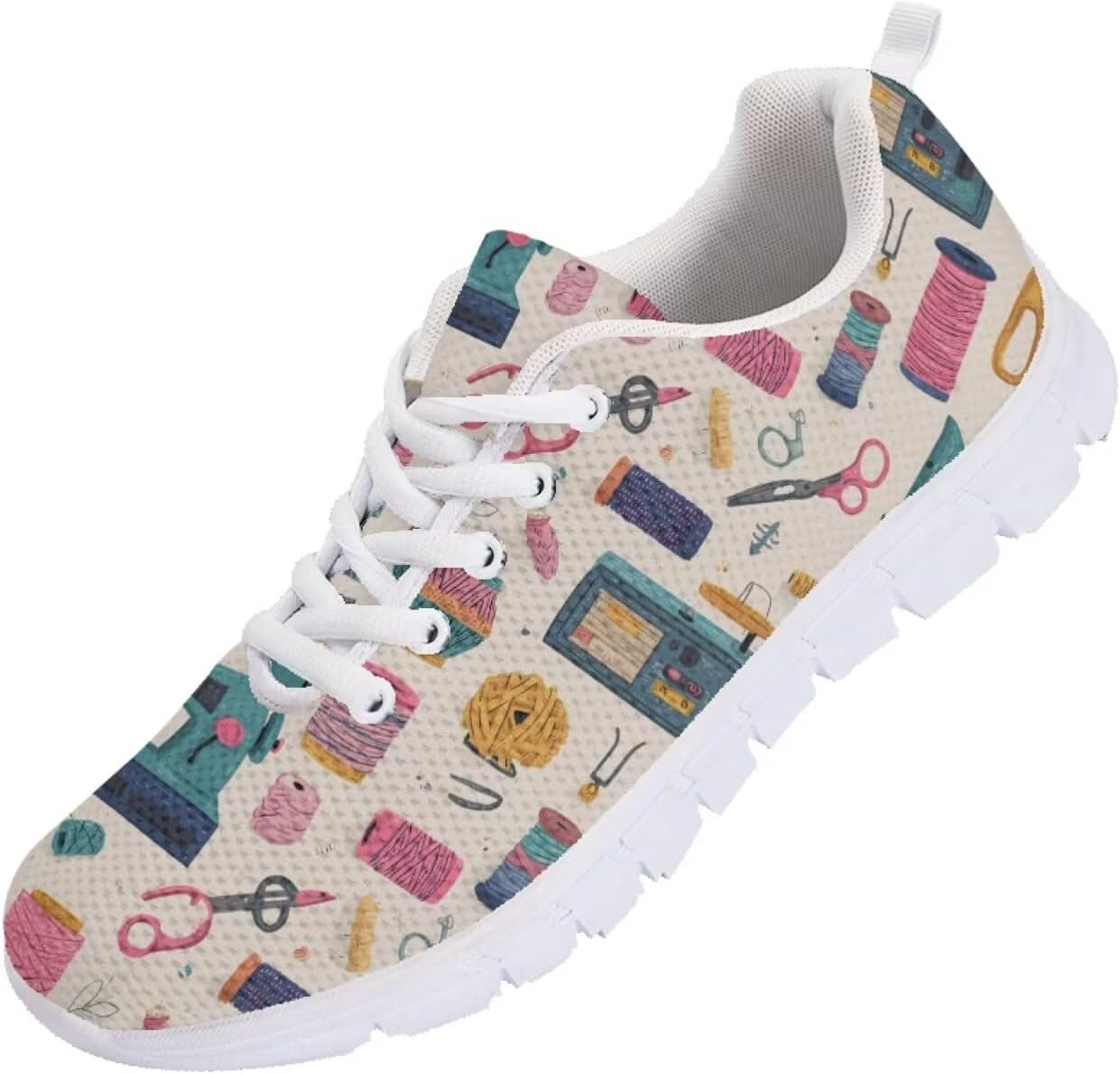 Мужские кроссовки Funnydude Funny Print для осенних прогулок, удобные с дышащей сеткой, Cartoon Sewing Machine
Мужские кроссовки Funnydude Funny Print для осенних прогулок, удобные с дышащей сеткой, Cartoon Sewing Machine