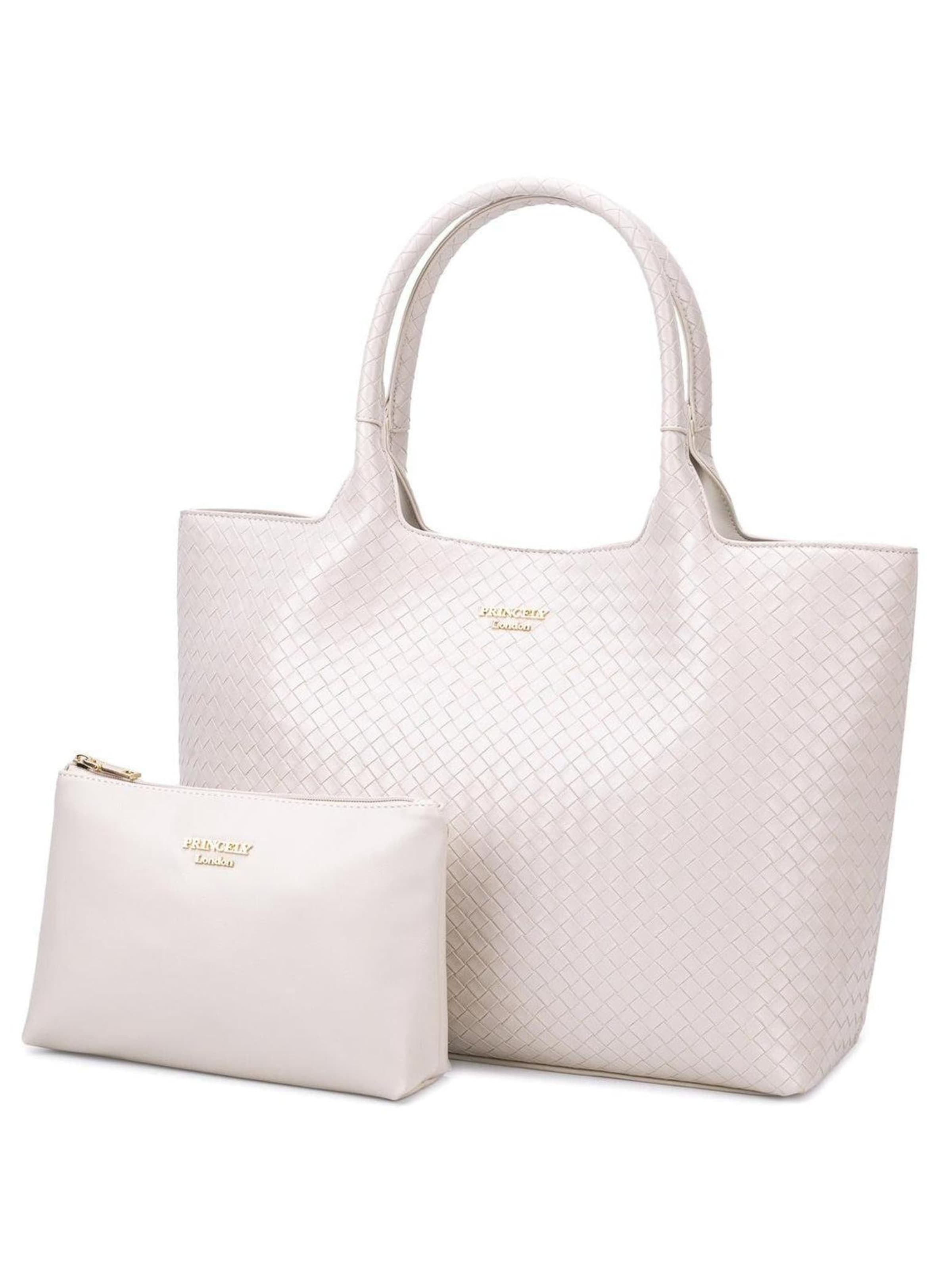 Princely London Шоппер 'Bonny' в цвете Off White
Princely London Шоппер 'Bonny' в цвете Off White